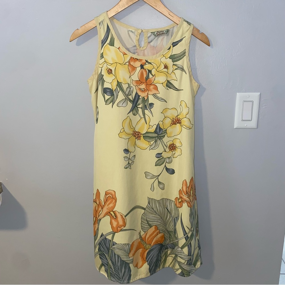 Tommy Bahama Women’s XS Flower‎ Blooms 100% Silk Shift Dress